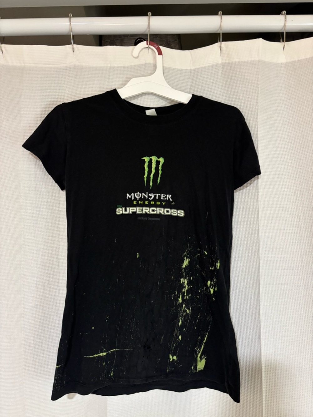 Monster Energy Supercross Black Logo Tee